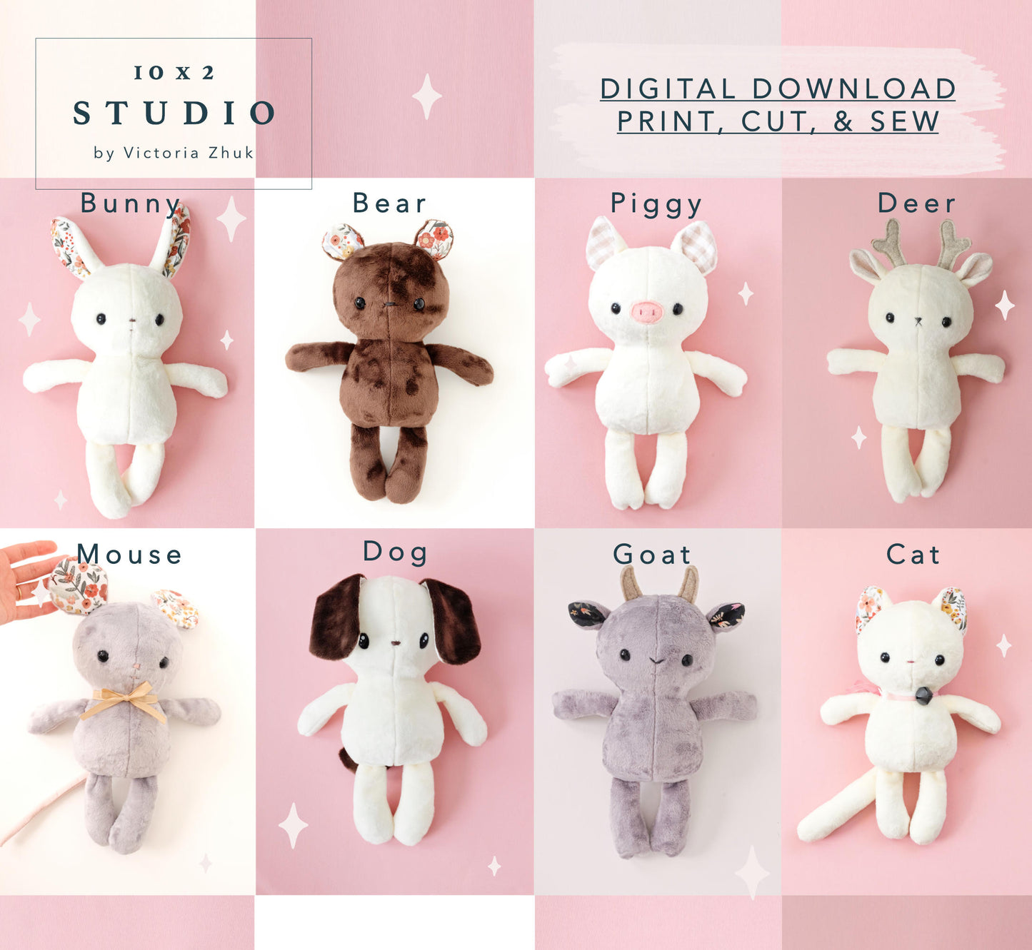 8 PLUSHIES