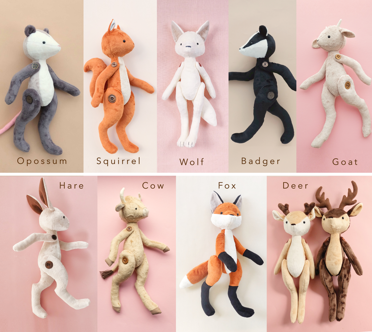 9 Anthro Animal Bundle