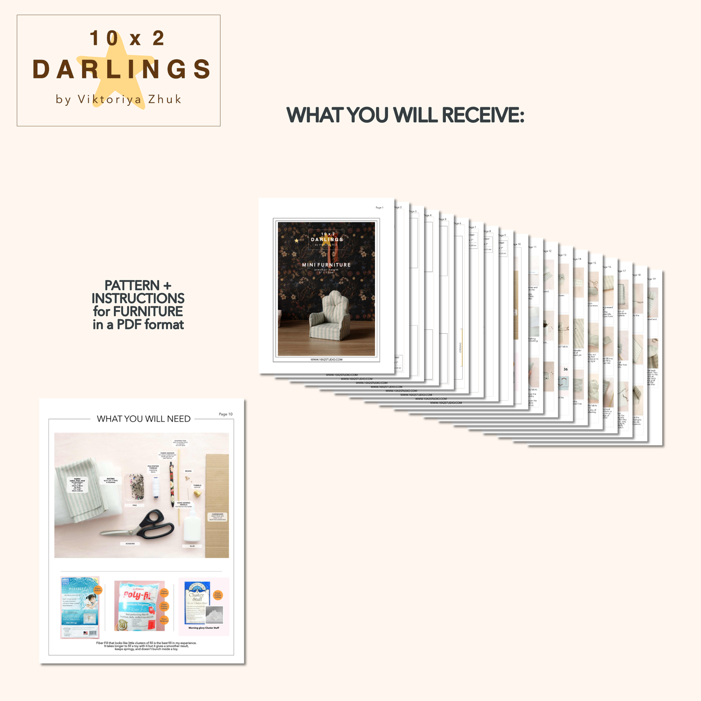 FURNITURE for MINI DARLINGS