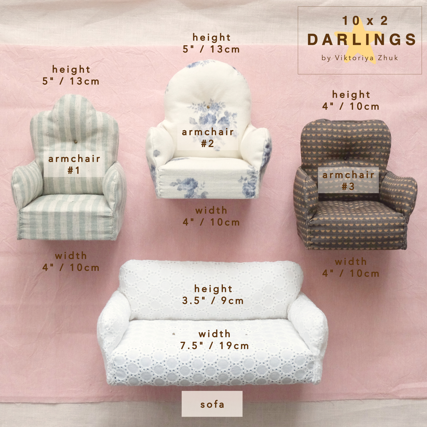 FURNITURE for MINI DARLINGS